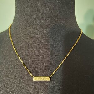 Gold necklace